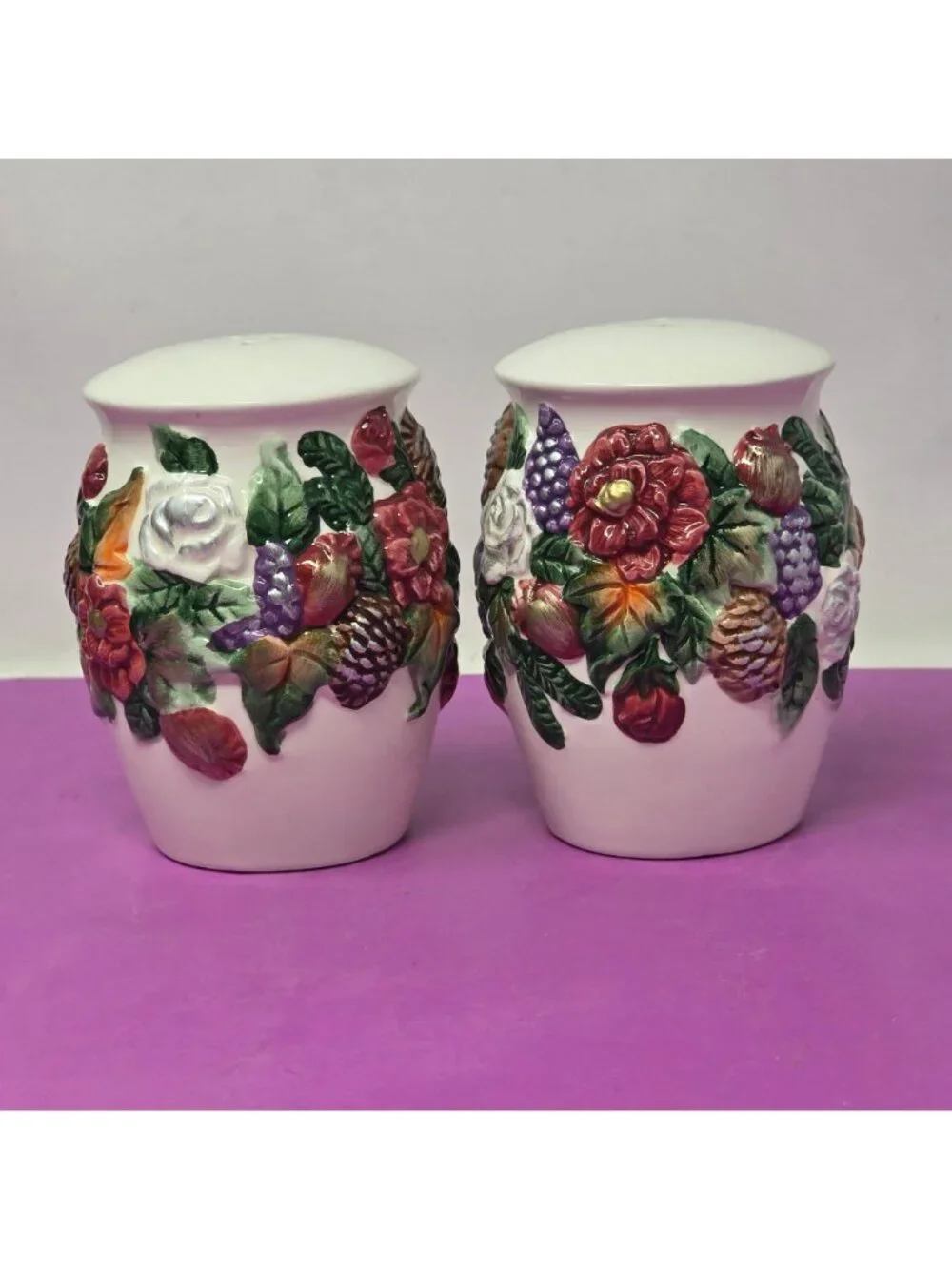 JCP Home Collection Holiday Harvest Salt And Pepper‎ Set In Original Box